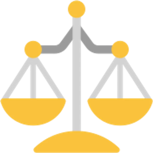 Balance scale icon