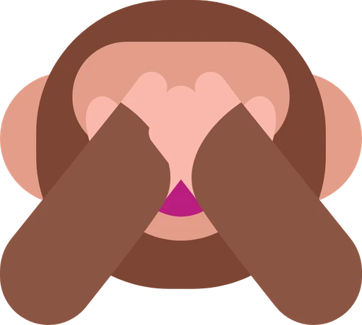 See-no-evil monkey icon